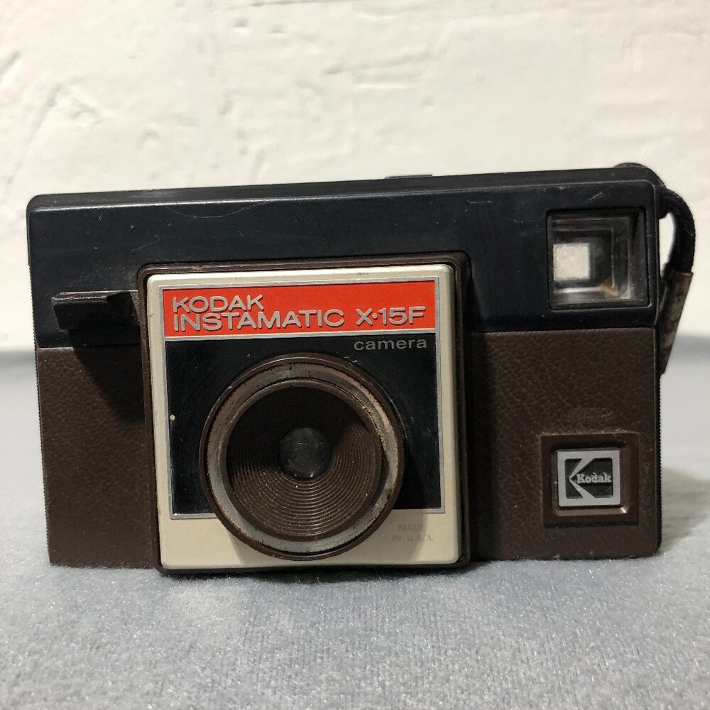 KODAK INSTAMATIC X-15F Vintage 126 Film Camera  Made in USA
